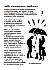 10 Flyers: Laat je informeren over vaccineren